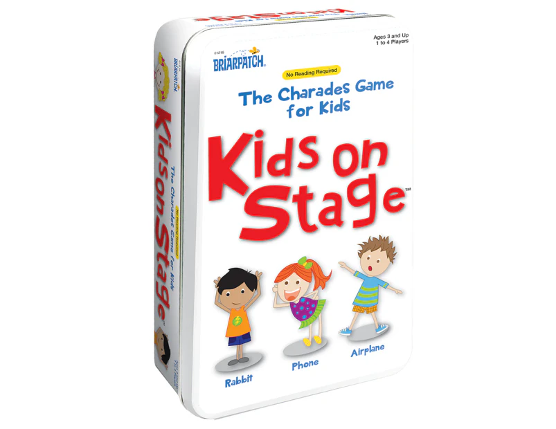 Kids On Stage The Charades Game For Kids Tin