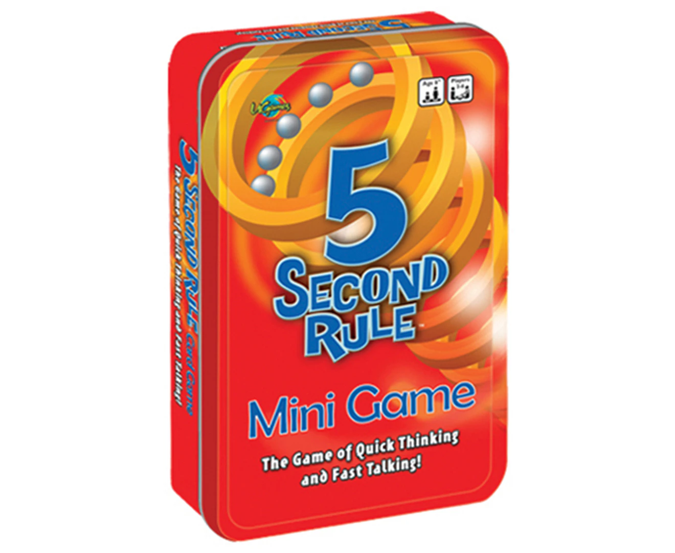 U Games 5 Seconds Rule Trivia/Fun Mini Board Game 2-4 Players Kids 8y+