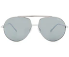 Quay Australia Blaze Sunglasses - Silver/Silver
