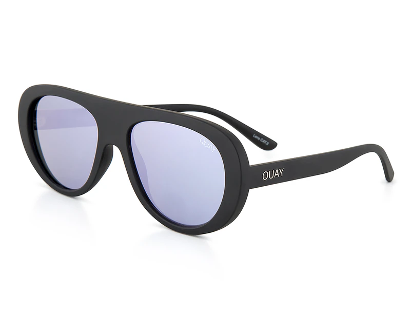 Quay Australia Women's Bold Move Sunglasses - Black/Purple