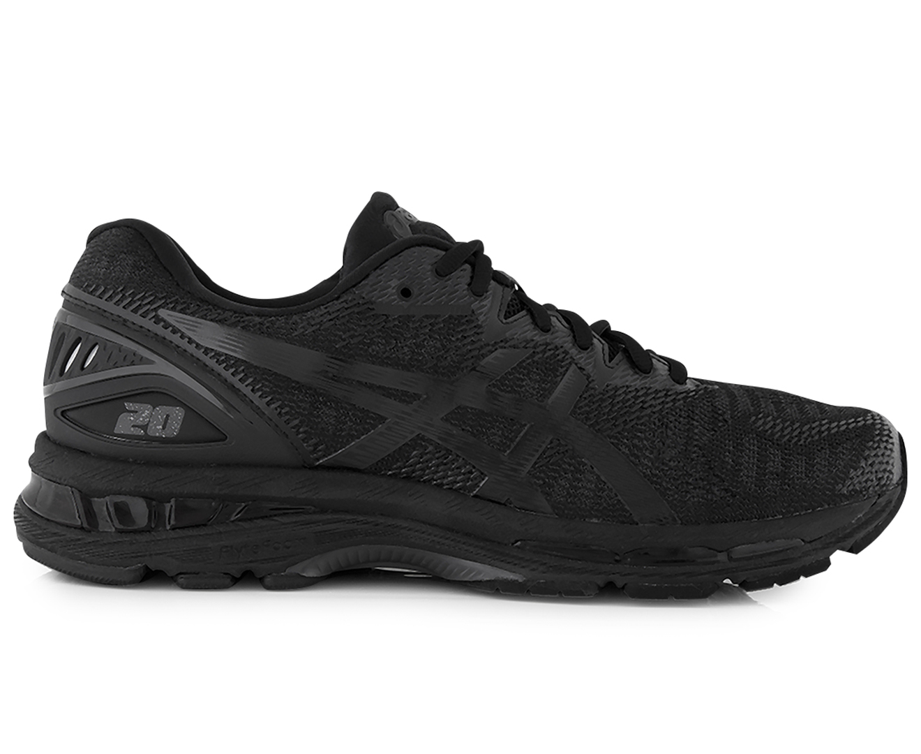 ASICS Men's GEL-Nimbus 20 Shoe - Black/Black/Carbon | Catch.co.nz