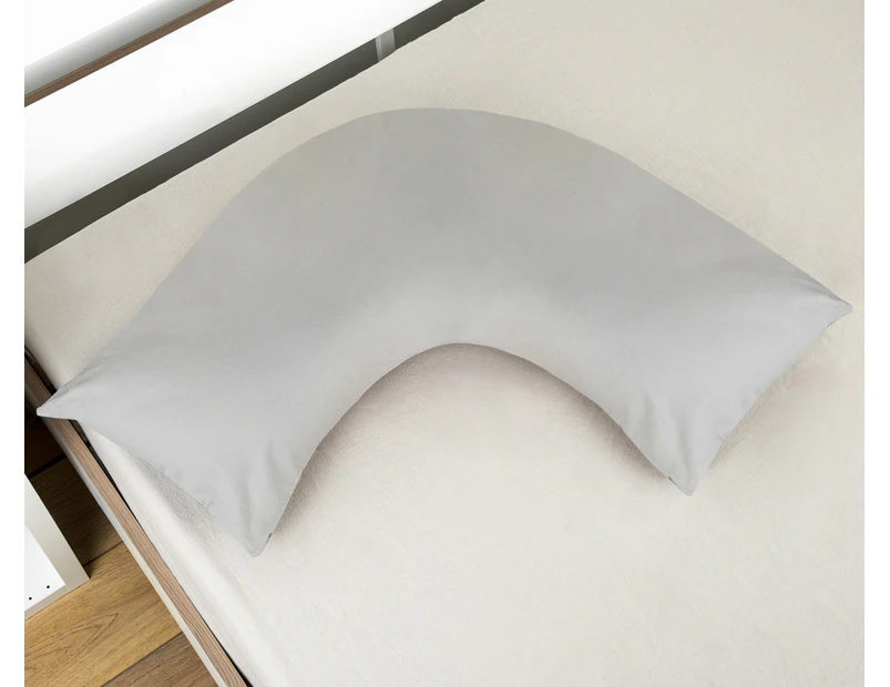 Easyrest 250TC V-Shape Cotton Pillowcase - Pewter