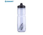 Giant PourFast Evercool 600mL Insulated Water Bottle Transparent/Grey