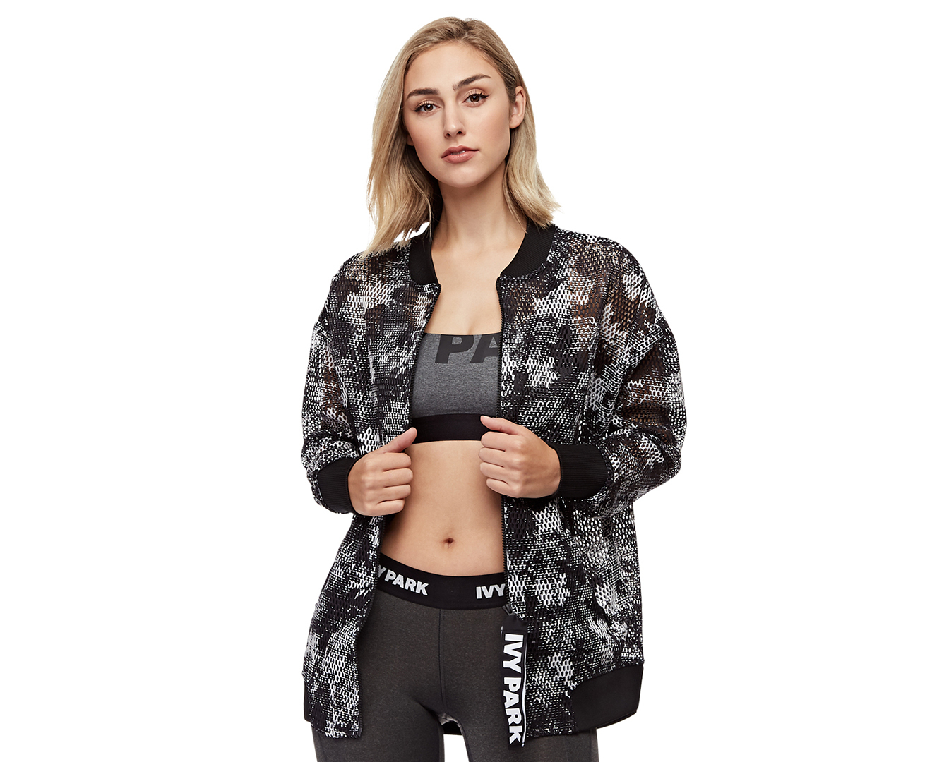 Ivy park sale bomber jacket