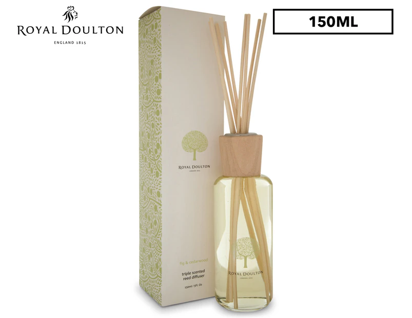 Royal Doulton Fable Mini Triple Scented Reed Diffuser 150mL - Fig & Cedarwood