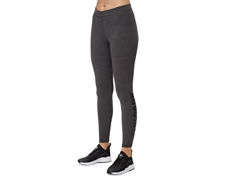 Ivy Park Women's Logo Ankle Leggings - Grey Marle