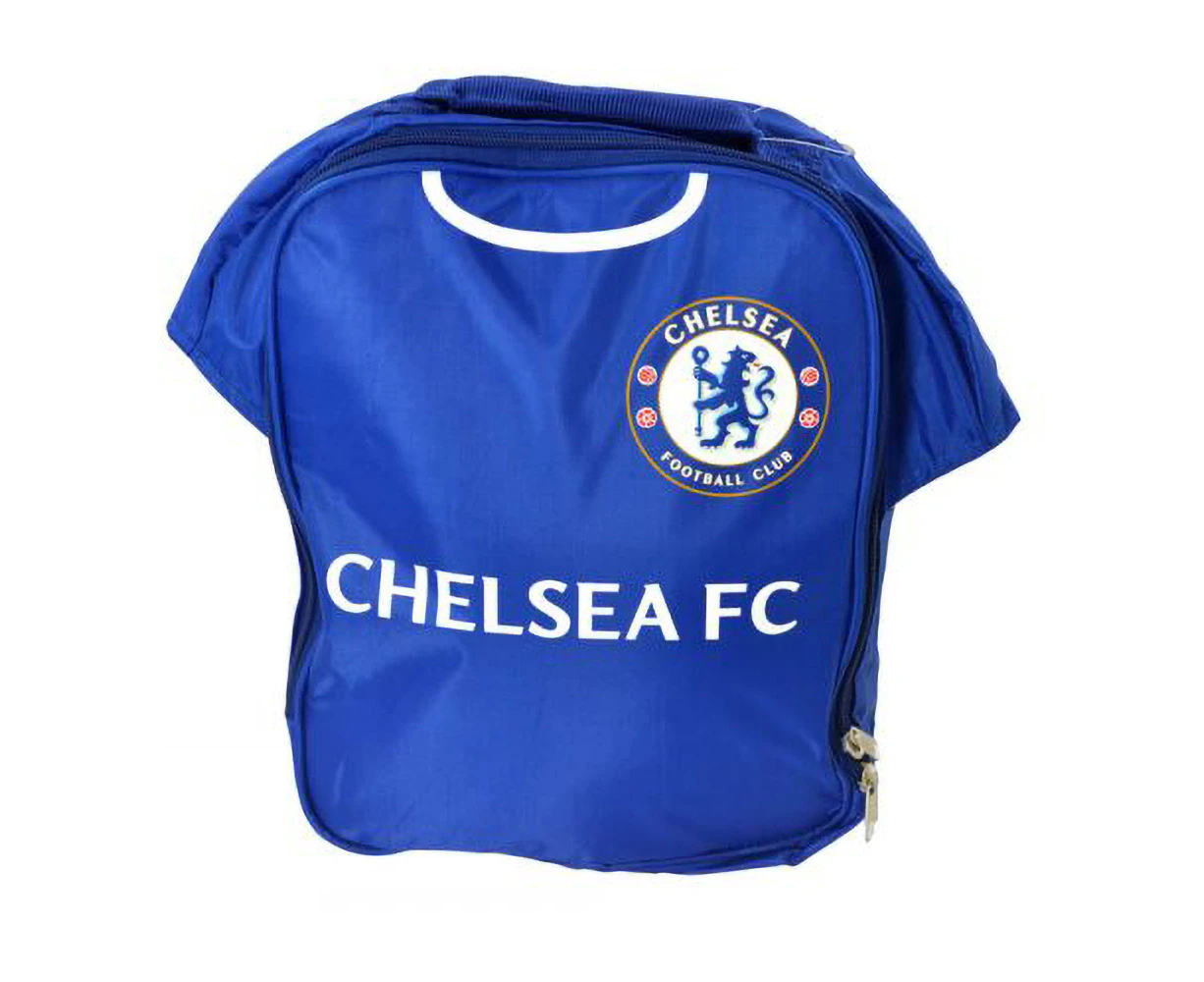 Chelsea FC Official Football Kit Lunch Bag (Blue/White) - BS530