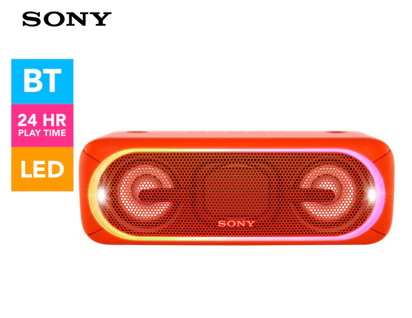 Sony Ultimate Extra Bass Wireless Bluetooth Speaker - Red