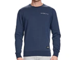 Mossimo Men's Raceview Crew Neck Fleece - Deep Navy