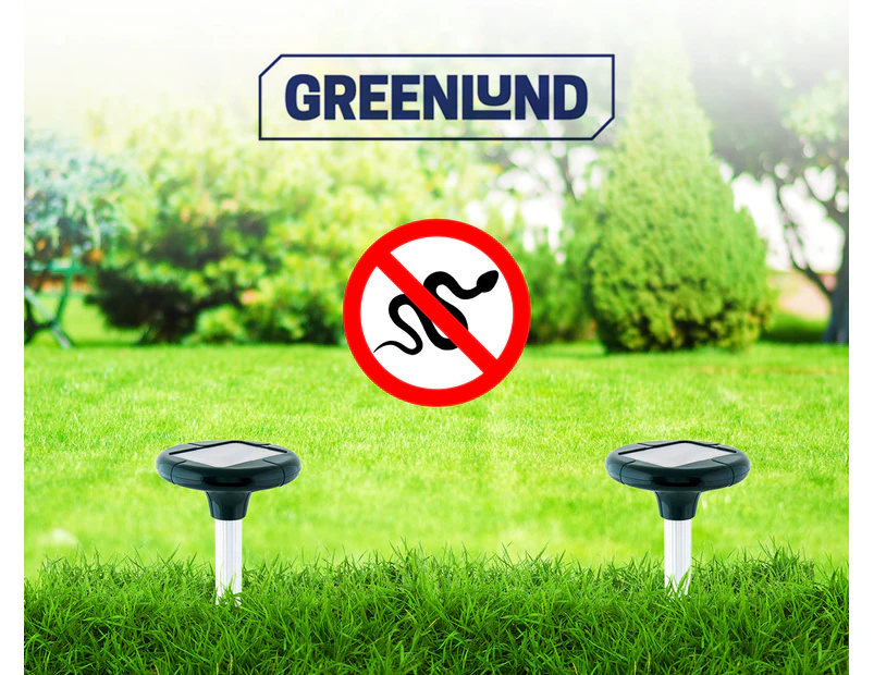 Greenlund Solar Powered Snake Repellers 2-Pack