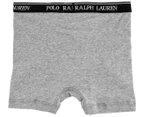 Polo Ralph Lauren Boys' Boxer Briefs 2-Pack - Andover Heather/Black