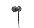 House Of Marley Nesta In-Ear Headphones - Hematite + Bonus Cable Organiser Wrap 2-Pack