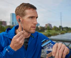 Jam Audio Transit Micro Sport Bluetooth Headphones - Black/Blue