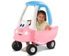 Little Tikes Indoor/Outdoor Princess Cozy Coupe 30th Anniversary Toddler Children Ride On Toy Car 18m+ 2
