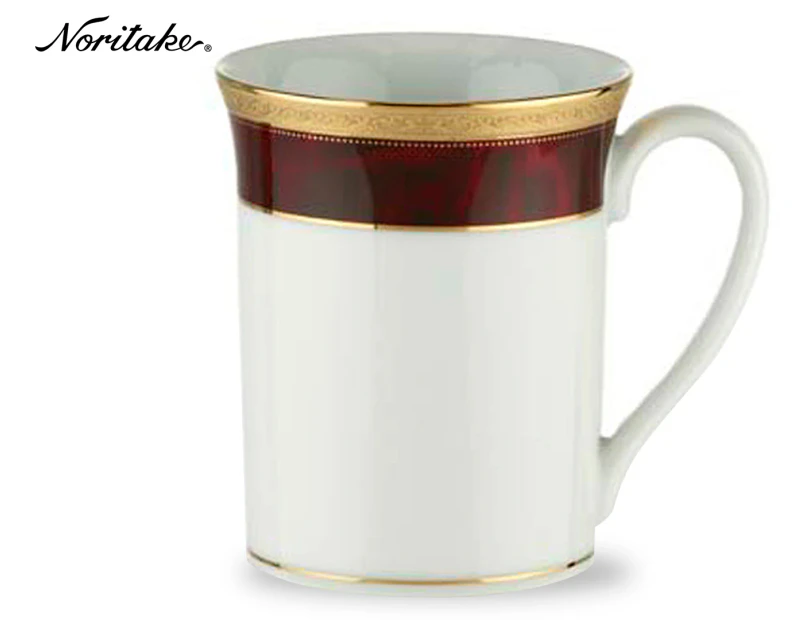 Noritake Majestic 310mL Mug - Burgundy