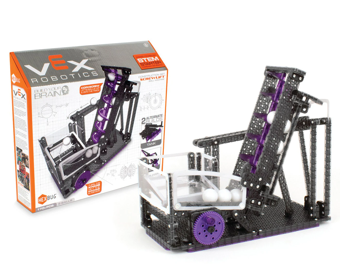 Hexbug Vex Robotics Screw Lift Ball Machine Construction Set