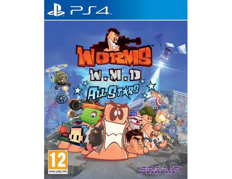 Worms WMD All Stars PS4 Game
