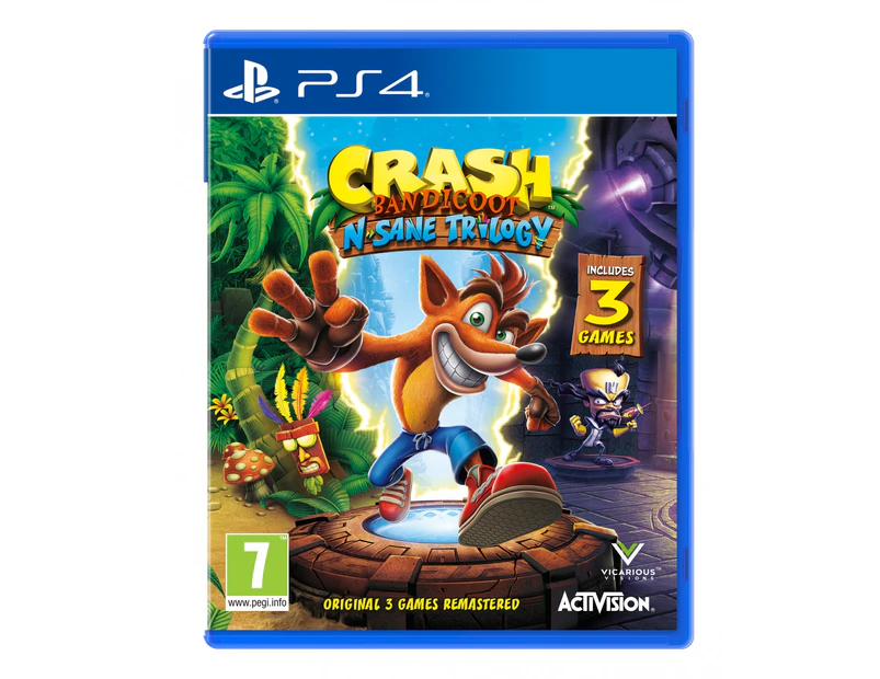 Crash Bandicoot N. Sane Trilogy PS4 Game