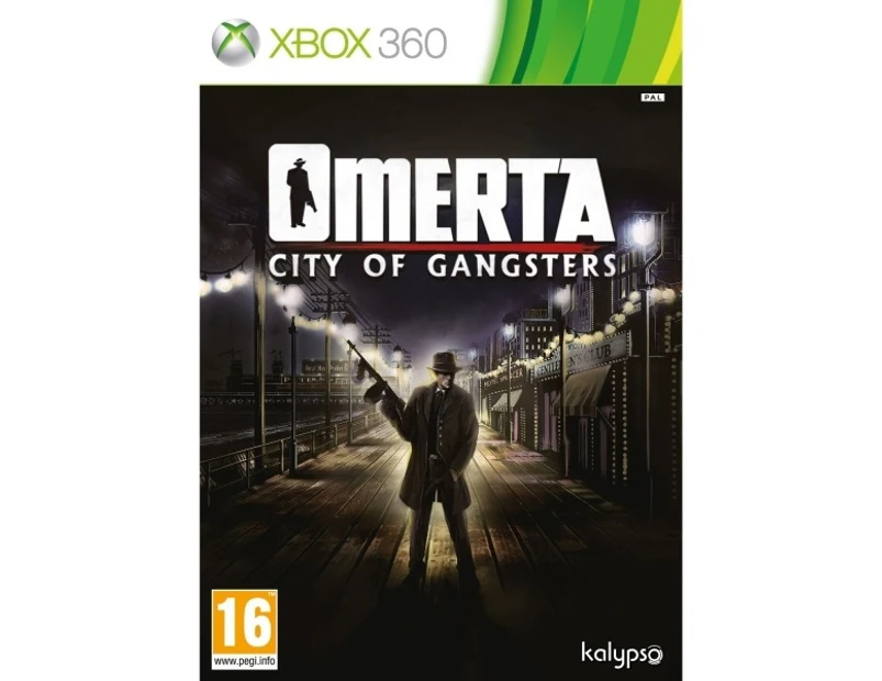 Omerta City of Gangsters Game XBOX 360