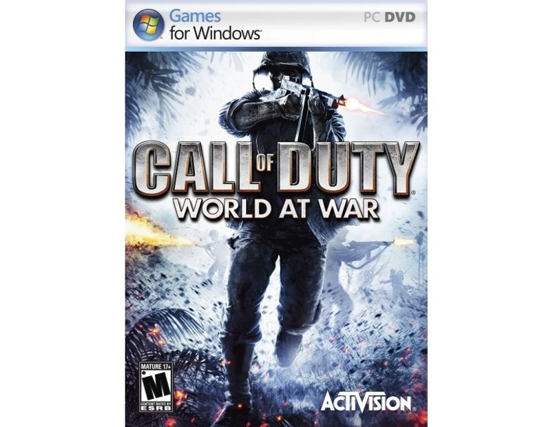 Call Of Duty 5 World  At War Game PC