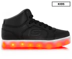 Skechers Boys' Energy Lights Shoe - Black