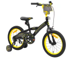 DC Batman Bike w/ Training Wheels - Black/Yellow
