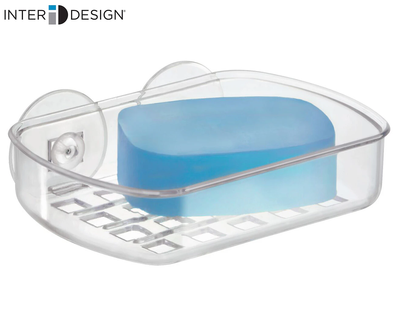 InterDesign 13cm iDesign Classic Suction Soap Dish