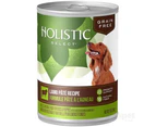 Holistic Select Grain Free Wet Dog Food - Lamb Pate Recipe 369gm