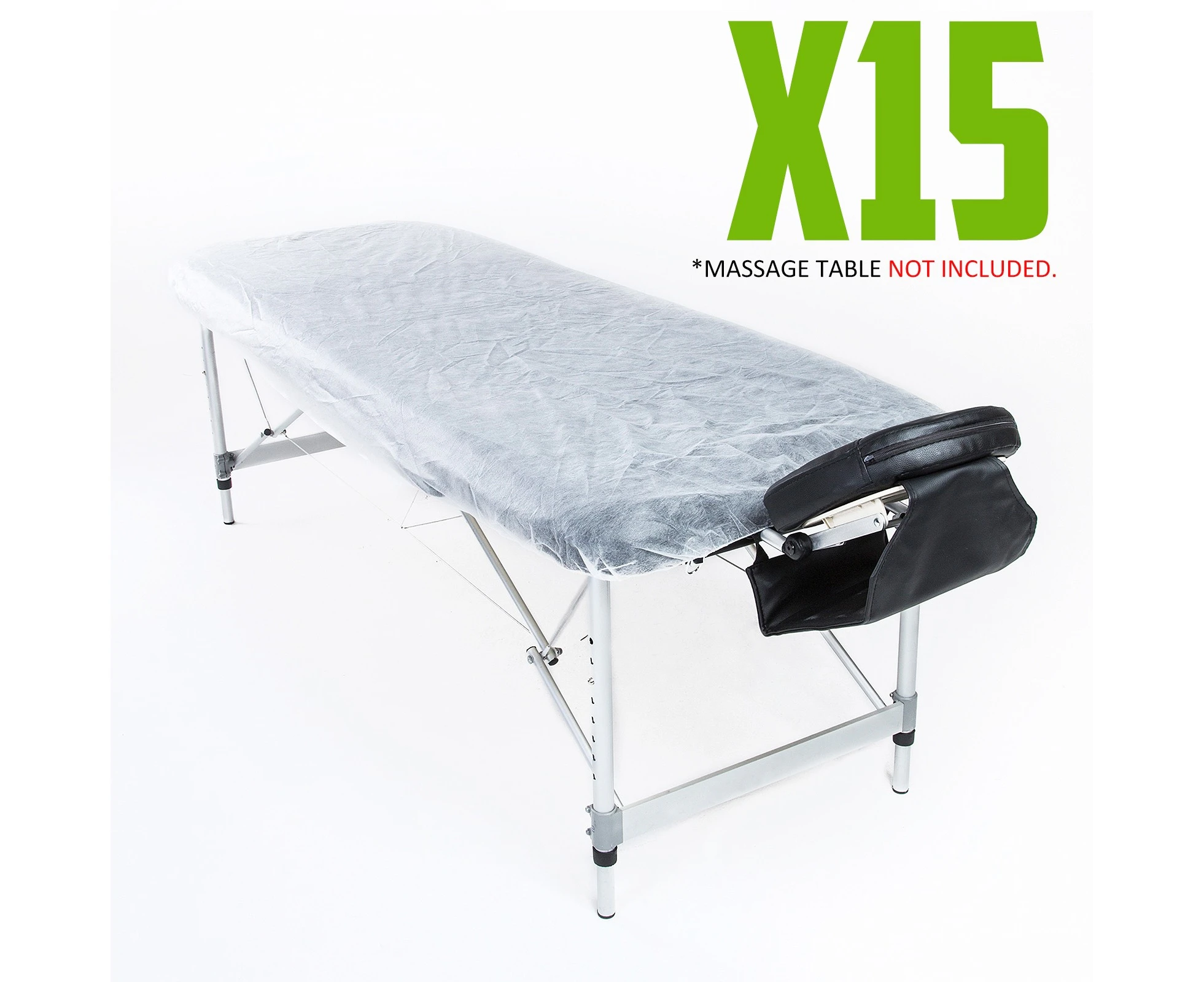 Disposable Massage Table Cover 180cm x 75cm 15pcs