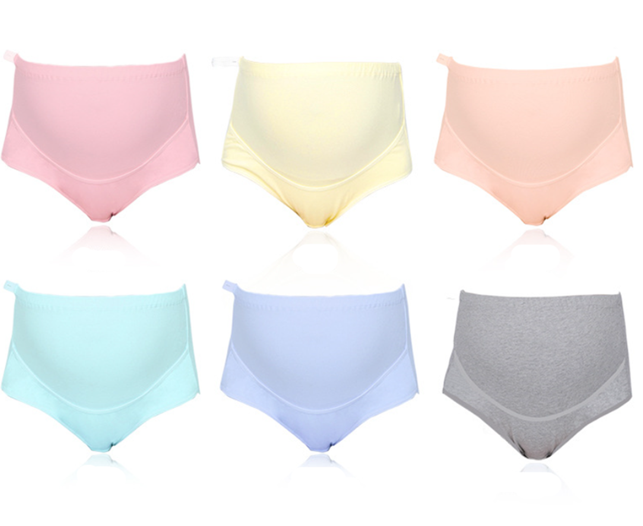 Select Mall 6 Pack of Pregnant Women Support Panties Briefs Maternity Pregnancy Knickers