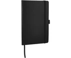 JournalBooks Flex Back Cover Office Notebook (Solid Black) - PF653