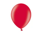 Belbal 5 Inch Balloons (Pack Of 100) (Metallic Red) - SG4298