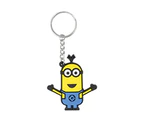 Despicable Me Official Minions Tim PVC Keyring (Yellow/Blue) - BS126