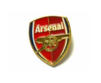 Arsenal FC Official Football Crest Pin Badge (Red/Gold) - BS109