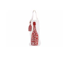 Cgb Giftware Christmas Merry Proseccomas Bottle Bag (Red) - CB264