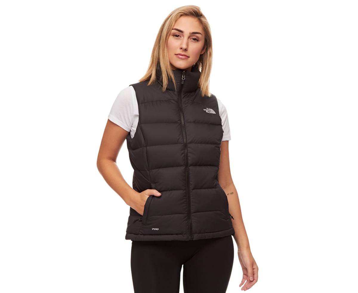 the north face women's nuptse 2 vest black