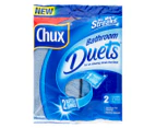 Chux Bathroom Duets Microfibre Cloths 2pk 