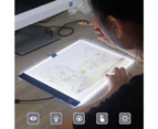 A4 LED Light Box Tracing Board Copy Pads Panel Drawing Tblet Art Stencil