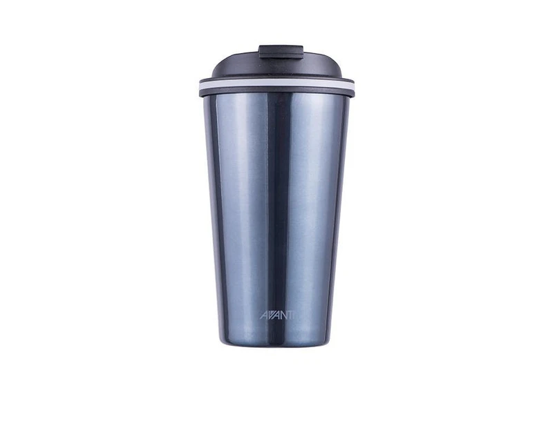 Avanti Go Cup Double Wall Insulated Cup 410ml Steel Blue