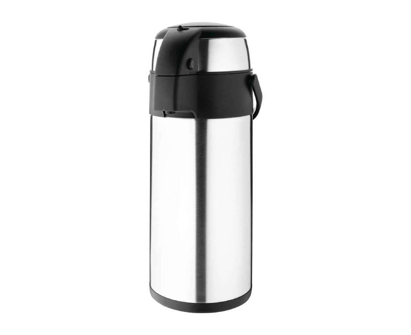 Olympia Pump Action Airpot Thermos Stainless Steel with Swing Carry Handle 3L 