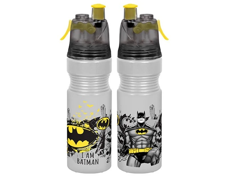 Batman Plastic Drink Bottle & Water Mister