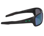 Oakley Men's Turbine Sunglasses - Matte Black/Jade Iridium