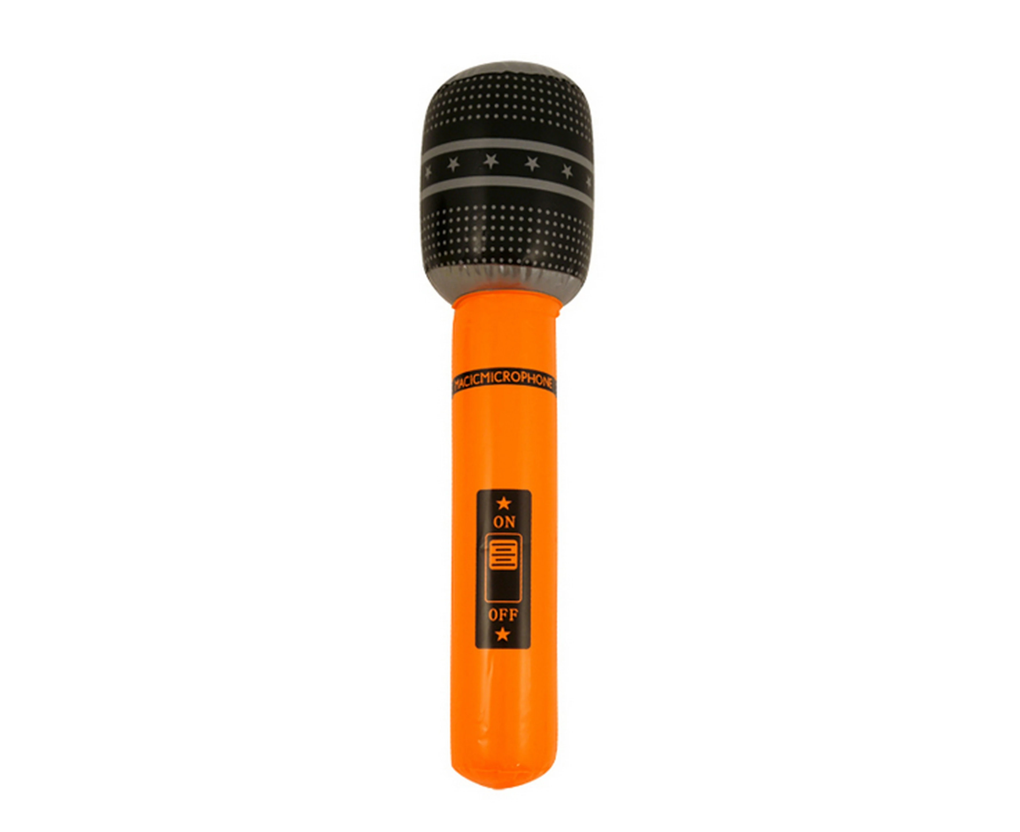 Henbrandt Inflatable Microphone (Orange) - SG5660