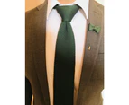 Decked-Up Men's Lapel Pin - Bow - Green - Fabric