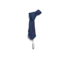 Decked-Up Men's Lapel Pin - Tie - Blue Striped - Fabric