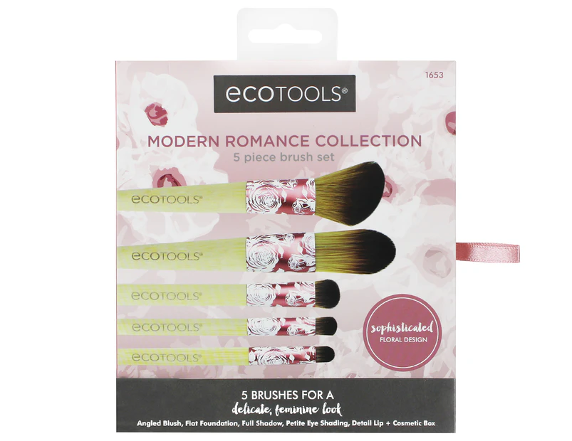 EcoTools 5-Piece Modern Romance Collection Brush Set 