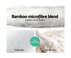 Bamboo Quilt 700GSM Microfibre Microfiber Quilts Duvet Cover Doona Blanket All Season Summer Single Bed Mattress