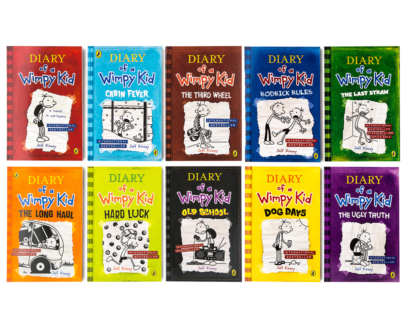 diary of a wimpy kid books in order
