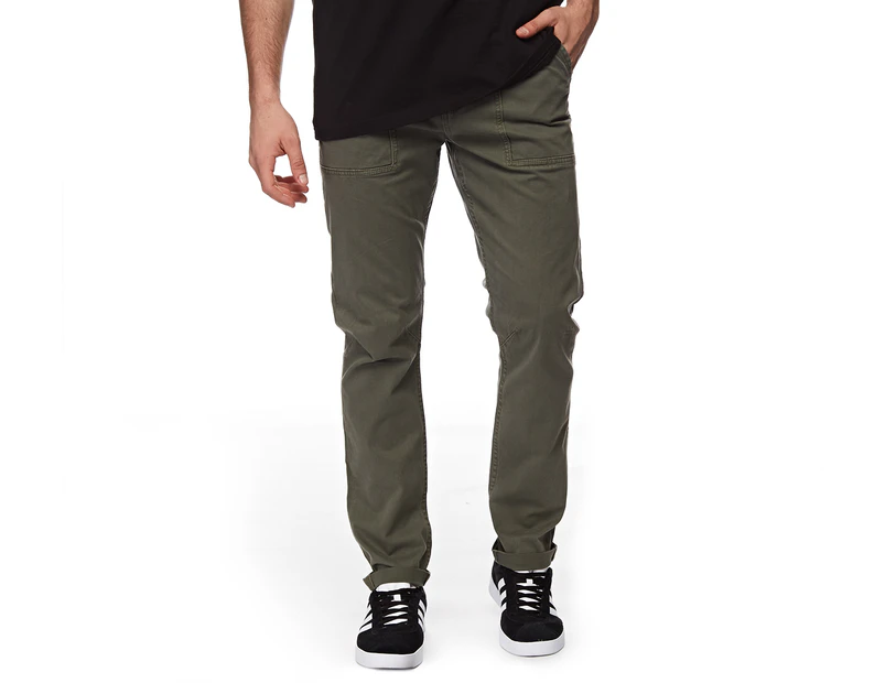 Rider By Lee Men's Utility Taper Chino - Cadet