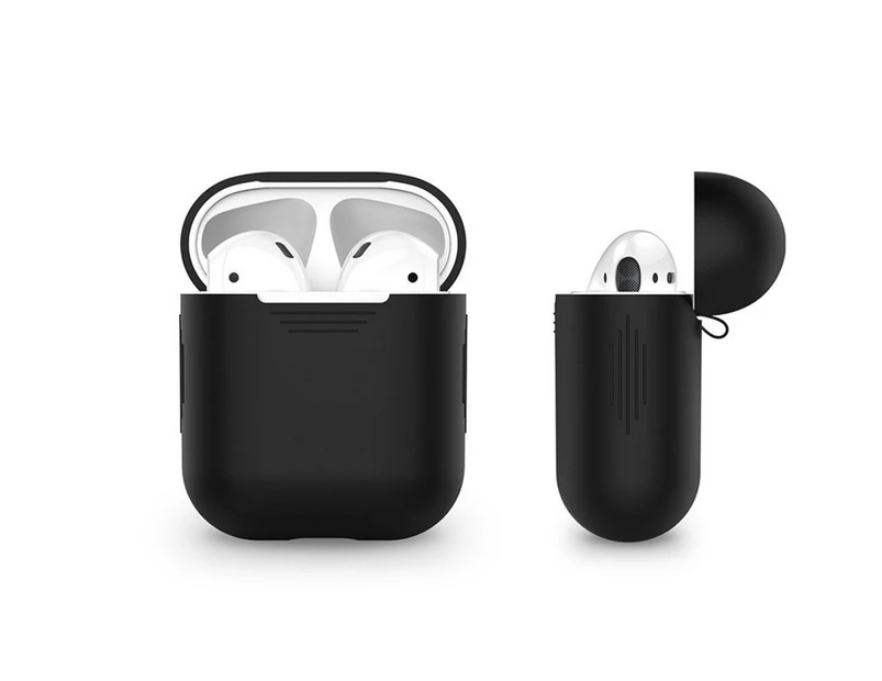Silicone Protective Skin for Apple Airpods-Black